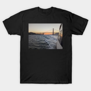 Golden Gate Bridge at Sunset T-Shirt